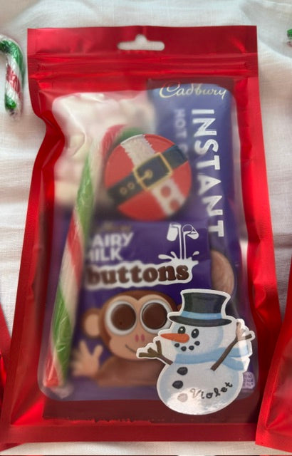 Christmas eve personalised hot chocolate gift, christmas eve box