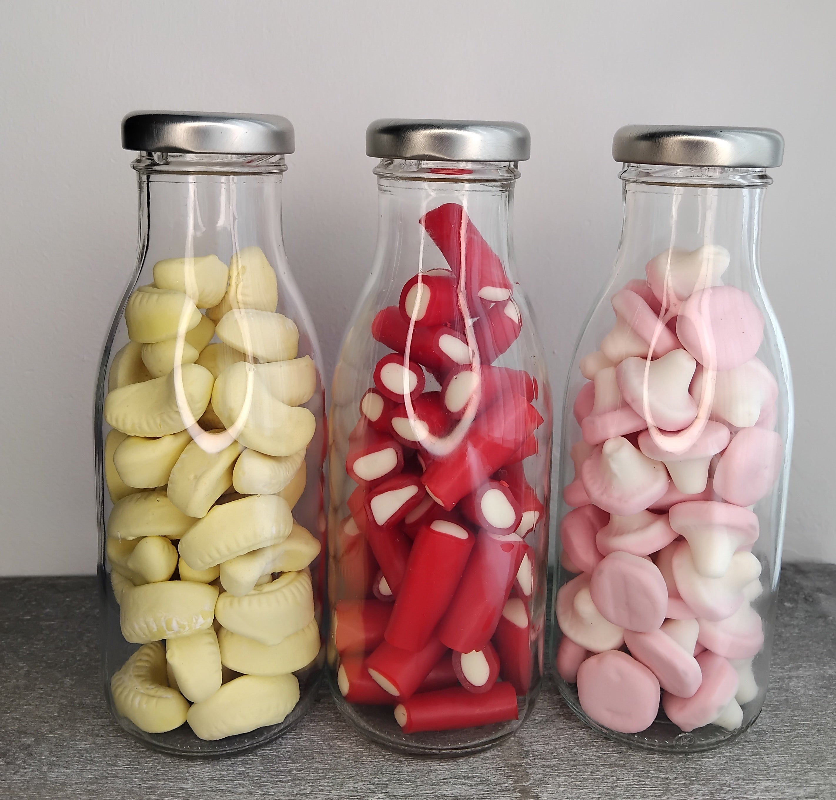 Happy Fathers Day gift sweets in a bottle, Short & Sweet Shop