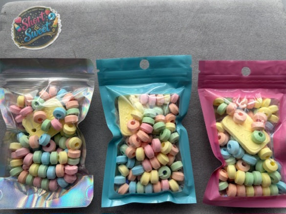 Candy watch and Necklace Set Retro Sweets, party favours (Vegetarian)