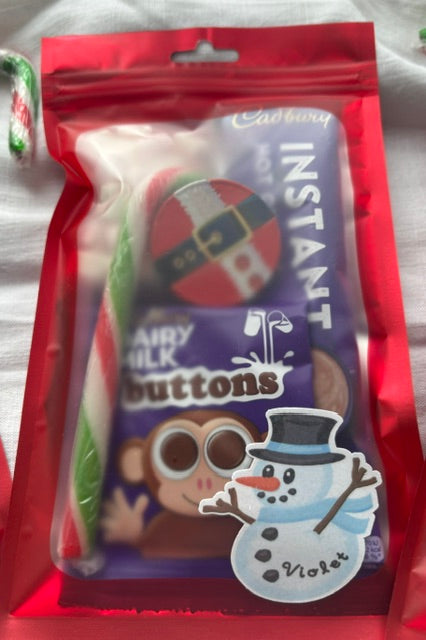 Christmas eve personalised hot chocolate gift, christmas eve box