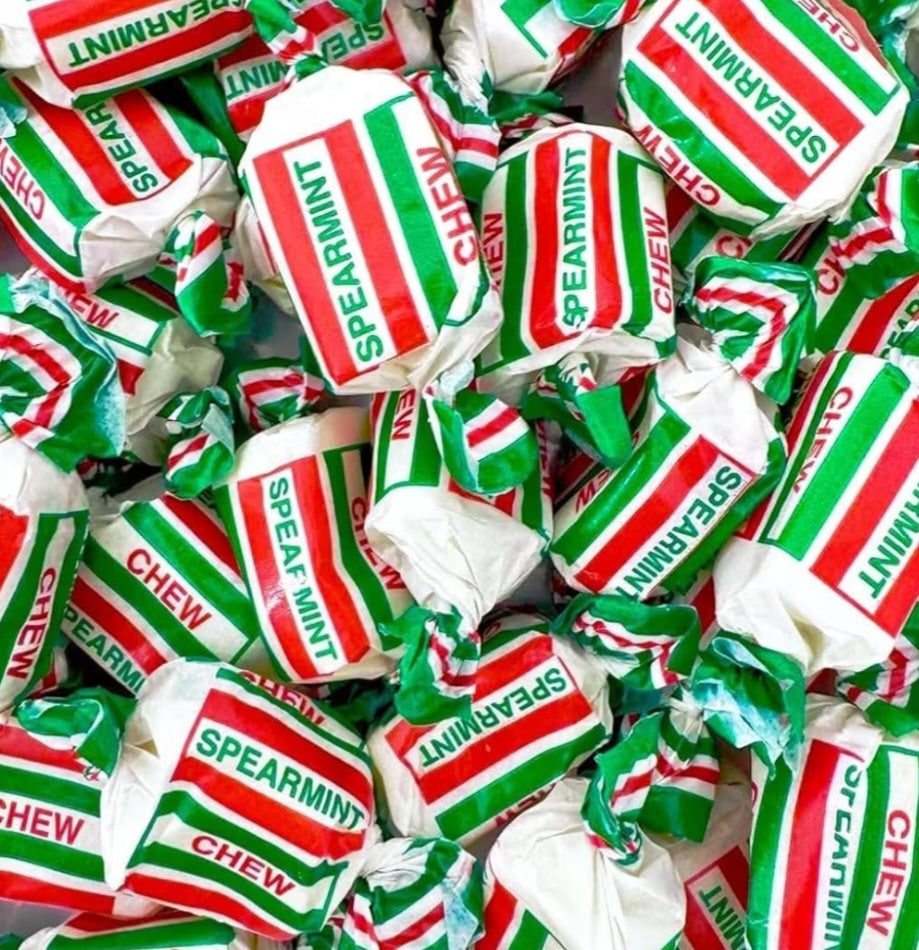 Spearmint chews vegetarian Short & Sweet Shop