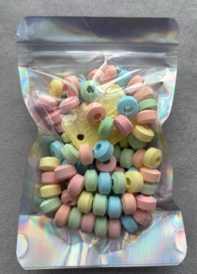 Candy watch and Necklace Set Retro Sweets, party favours (Vegetarian)