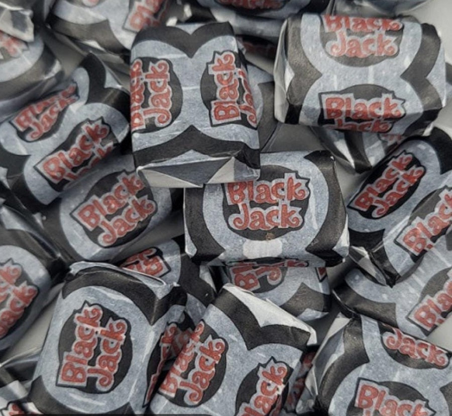 Black jack chews retro sweets, barratt