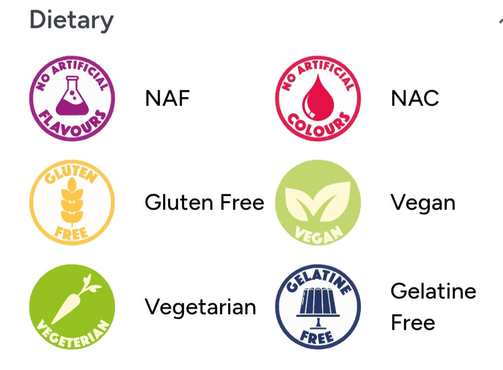 Acid Drops vegetarian, vegan sweets