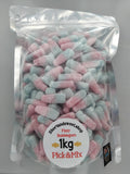 Mini Bubblegum Bottles 500g bag