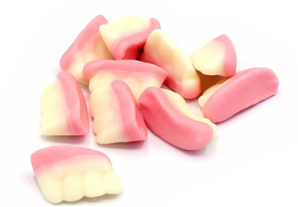 Gummy teeth sweets, mini candy