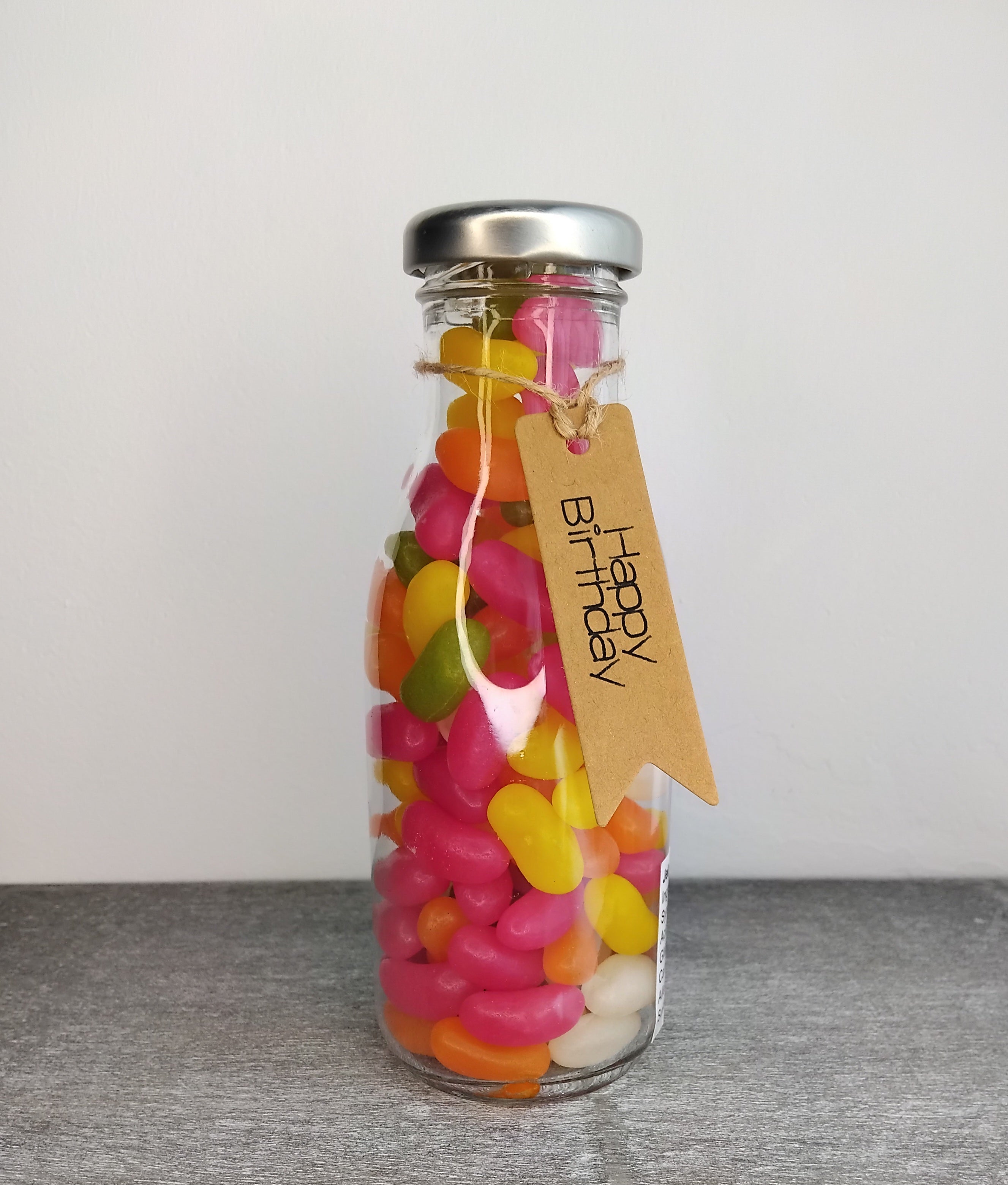 Happy Fathers Day gift sweets in a bottle, Short & Sweet Shop