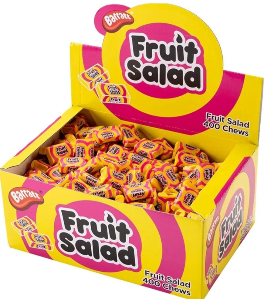 Fruit salad chews retro sweets barratt
