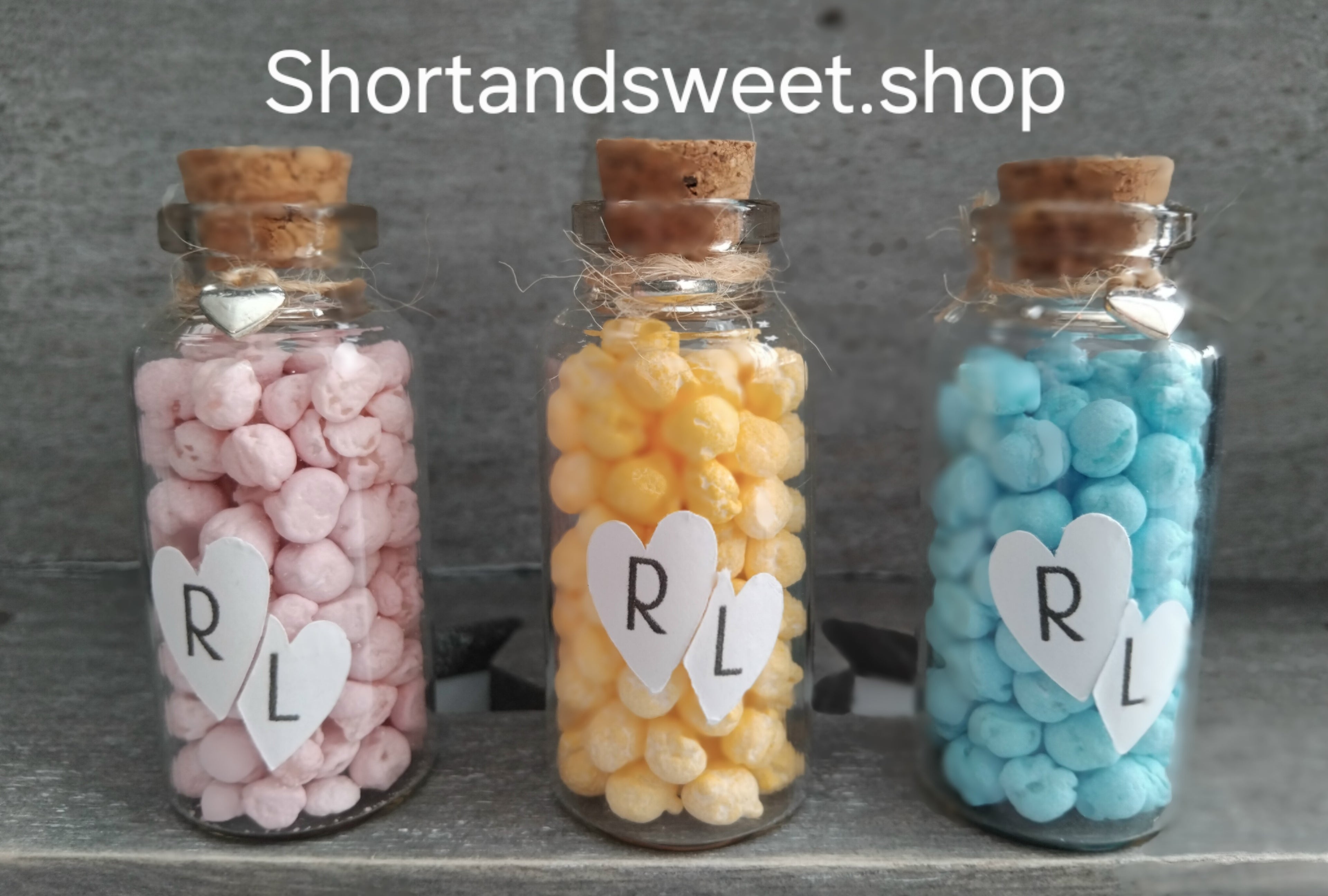 Wedding favours personalised, millions 10 flavours and colours
