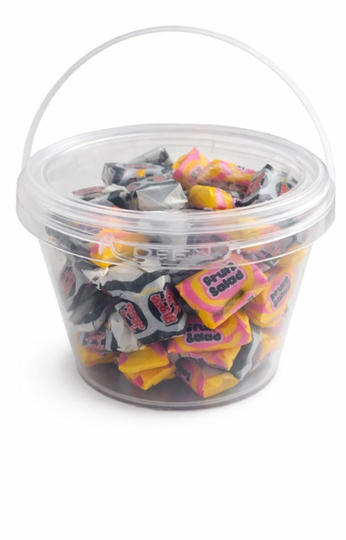 Black jack and Fruit salad mixed Bucket, british sweets,