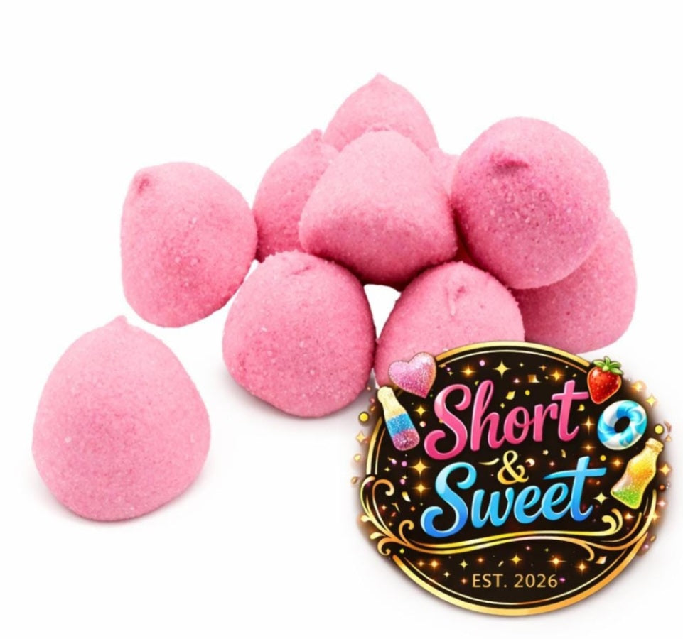 Kingsway Pink Paint Balls Foam Candy Soft Retro Pick and Mix Treat