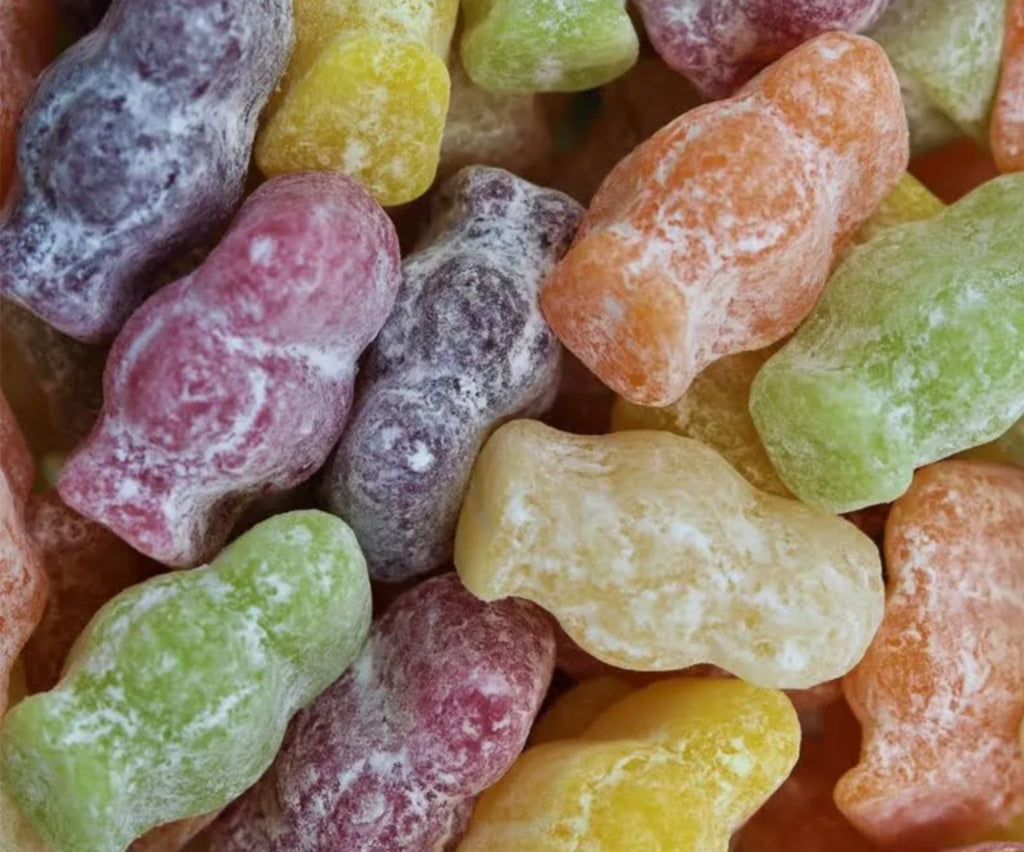Jelly babies retro sweets
