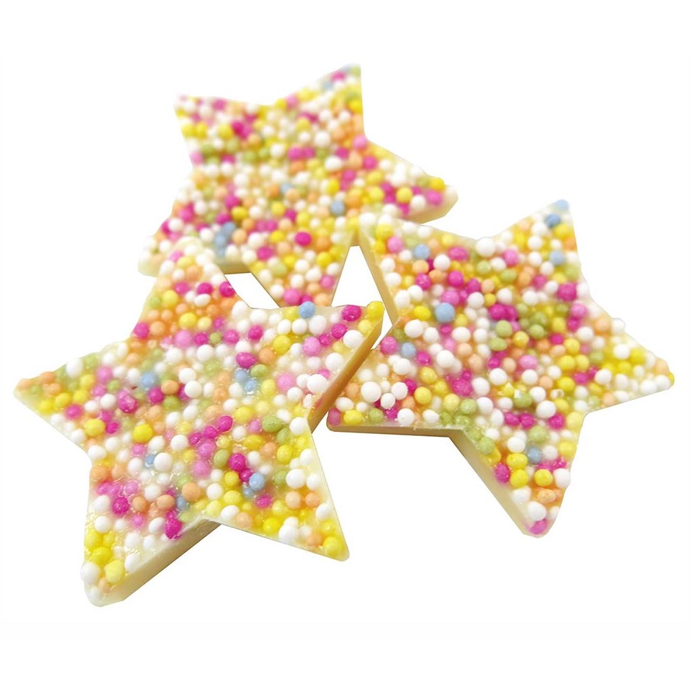 White chocolate stars Short & Sweet shop